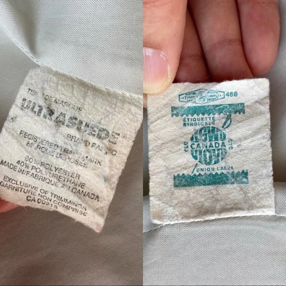 Vintage Brodkin  Ultrasuede Embroidered Overcoat Union Tag - Picture 9 of 15